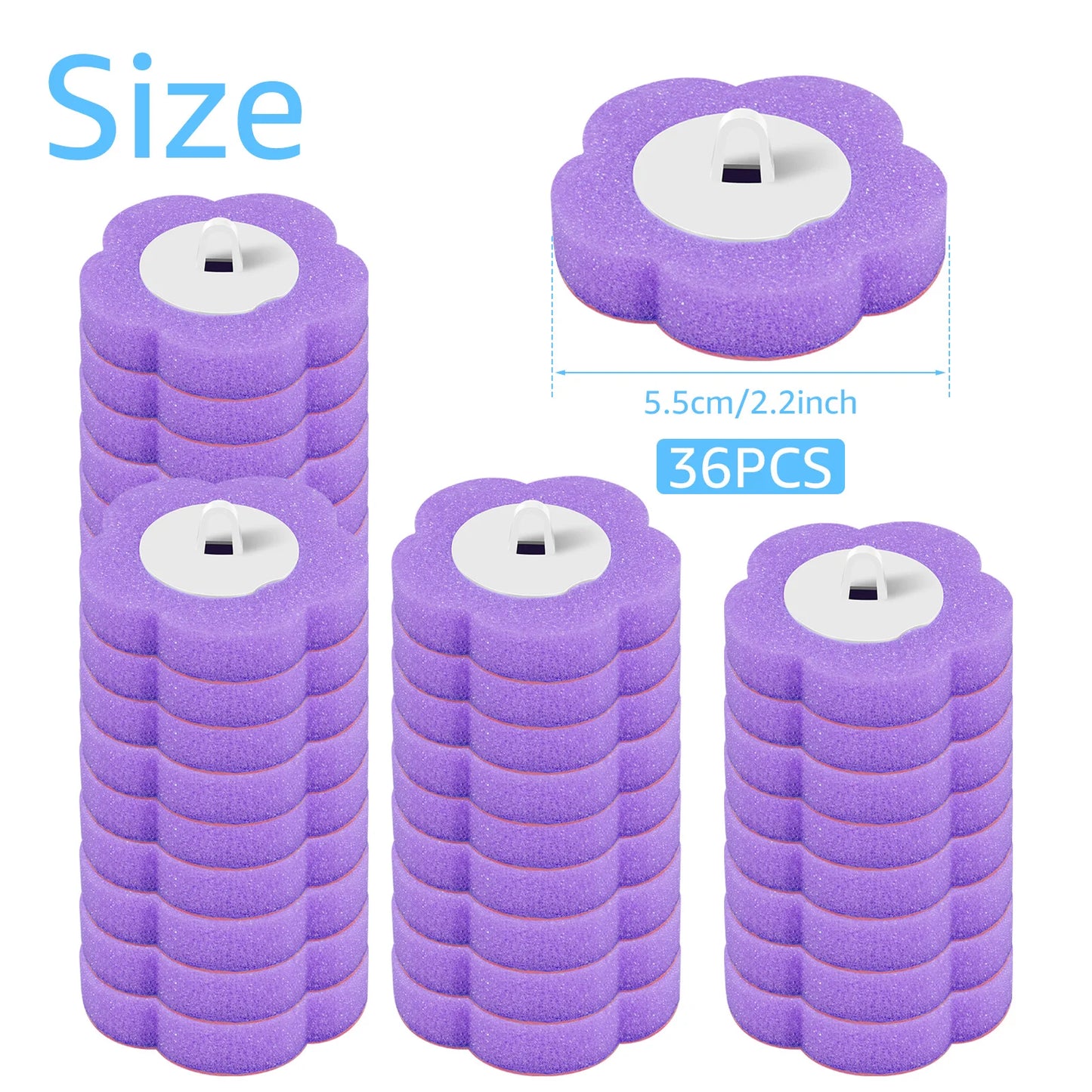 18/30 szt. Zestaw Szczotki WC z Wymiennymi Główkami – Ulepszony Długi Uchwyt do Łazienki