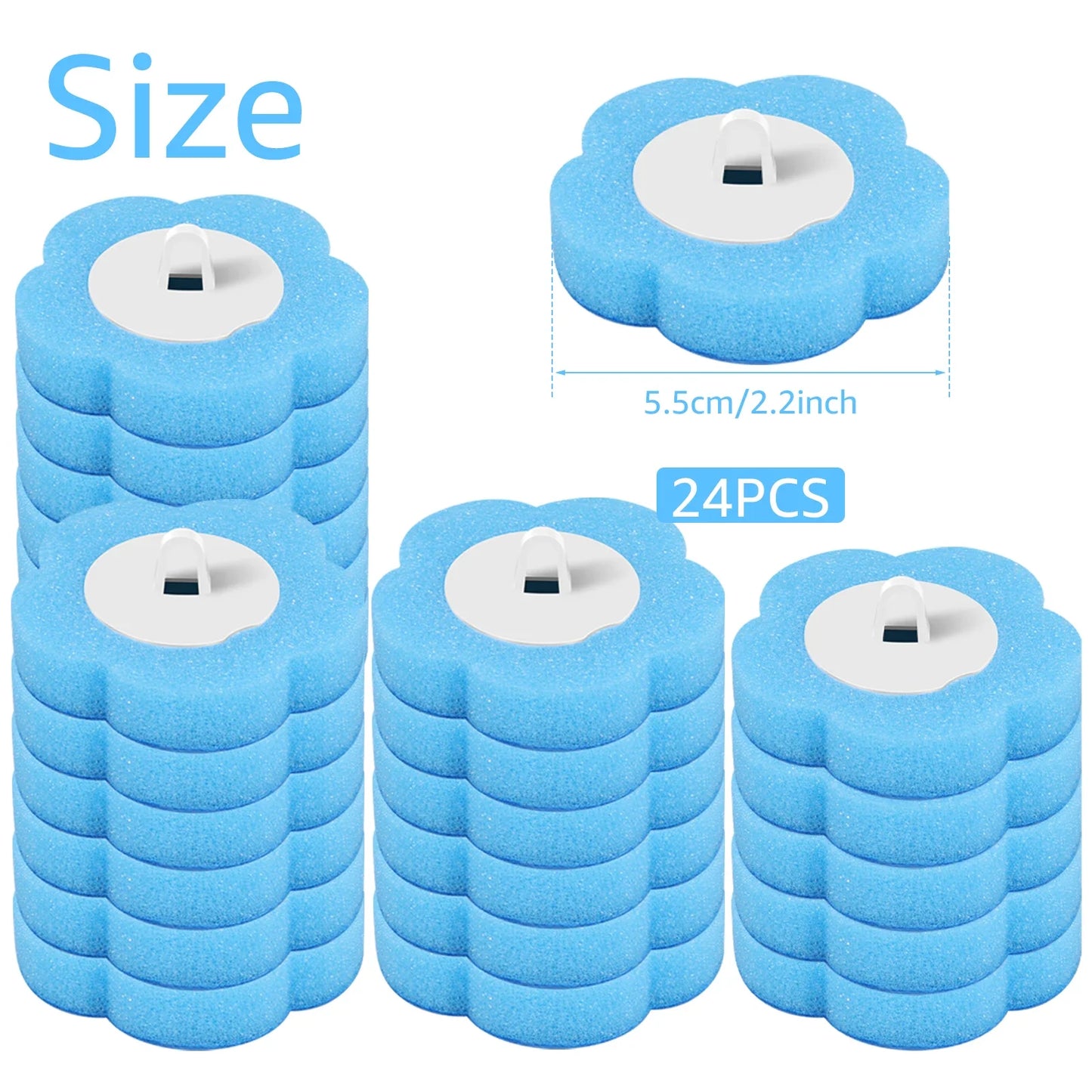 18/30 szt. Zestaw Szczotki WC z Wymiennymi Główkami – Ulepszony Długi Uchwyt do Łazienki