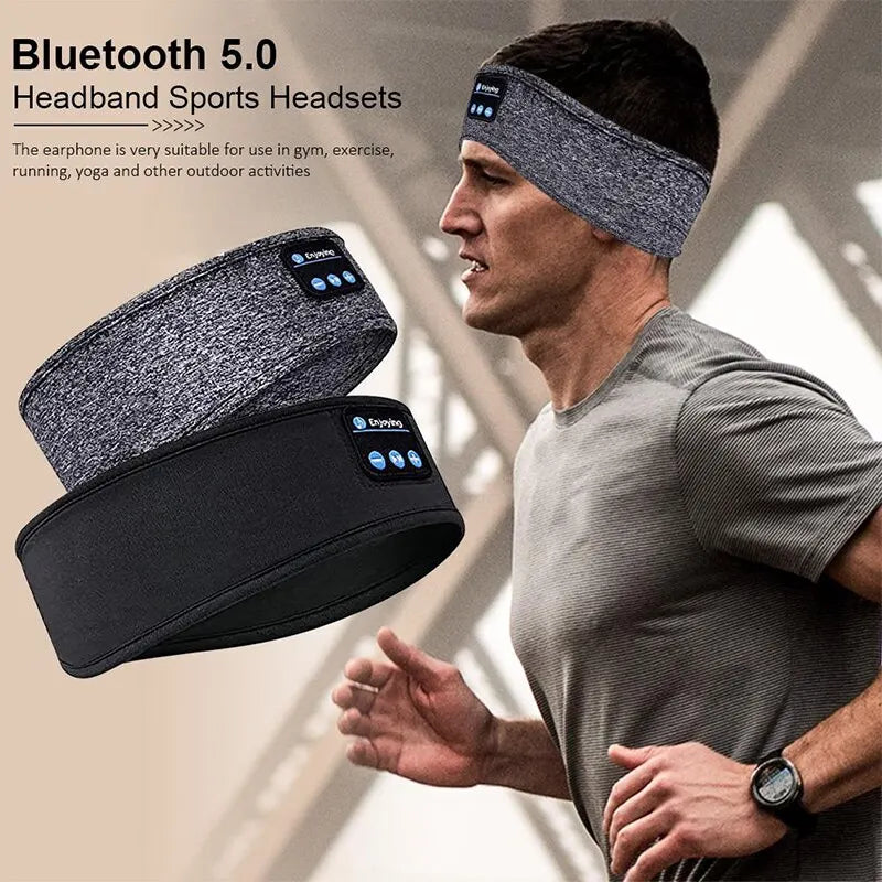 Opaska Bluetooth z Słuchawkami – Sport, Sen i Muzyka