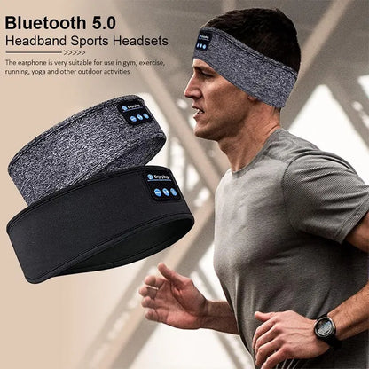 Opaska Bluetooth z Słuchawkami – Sport, Sen i Muzyka