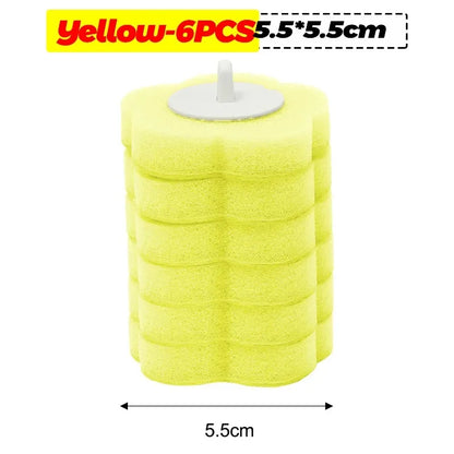 6-60 szt.  Wymienne Główki Do Szczotki WC – Higieniczne Refille Do Łazienki