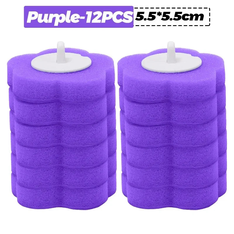 6-60 szt.  Wymienne Główki Do Szczotki WC – Higieniczne Refille Do Łazienki