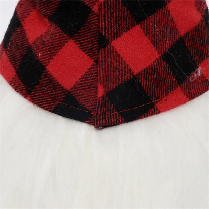 LED Lalka Bez Twarzy – Krasnal / Elf Świąteczny 20–30 cm, Dekoracja LED na Boże Narodzenie i Nowy Rok, Prezent dla Dzieci